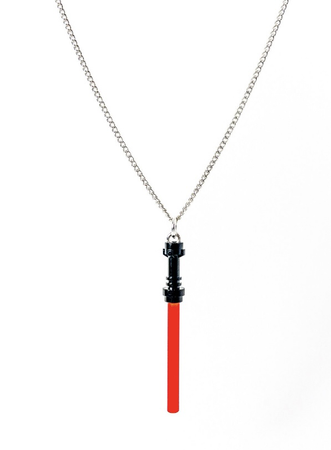 Lego Lightsaber Necklace from Etsy
