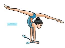 gymnastics cartoon – Recherche Google