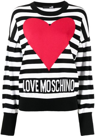 Love moschino heart sweater