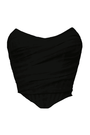 Chiffon boned corset – HEIRESS BEVERLY HILLS