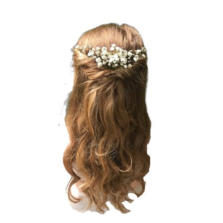 flower girl hair