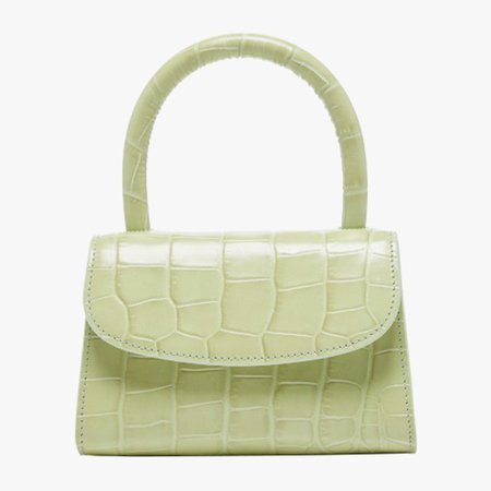 Pastel green mini bag