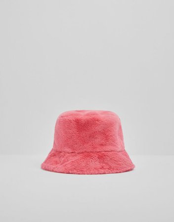 Fuzzy bucket hat - Accessories - Woman | Bershka
