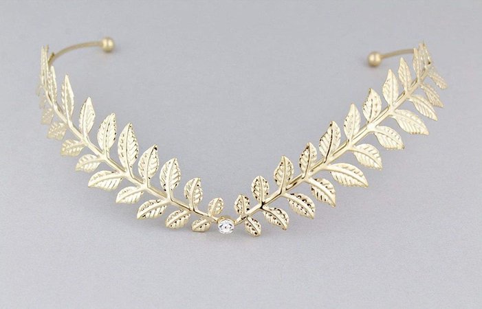 gold leaf necklace choker - Google Search