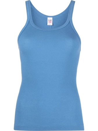 RE/DONE ribbed-knit Tank Top - Farfetch