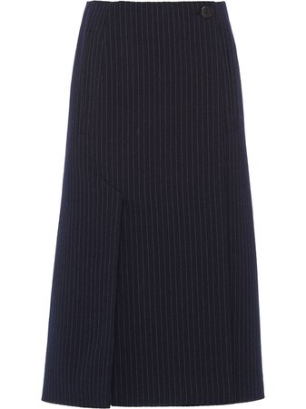 Prada pinstripe wool pencil skirt - FARFETCH