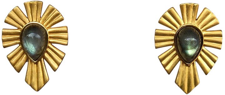 Christina Greene Gold & Bold Stud Earrings