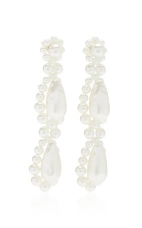 Resin Pearl Drop Earrings By Simone Rocha | Moda Operandi