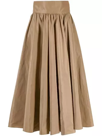 Blanca Vita Grevillea Pleated Maxi Skirt
