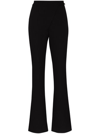 Shop black Coperni tailored flared trousers with Afterpay - Farfetch Australia