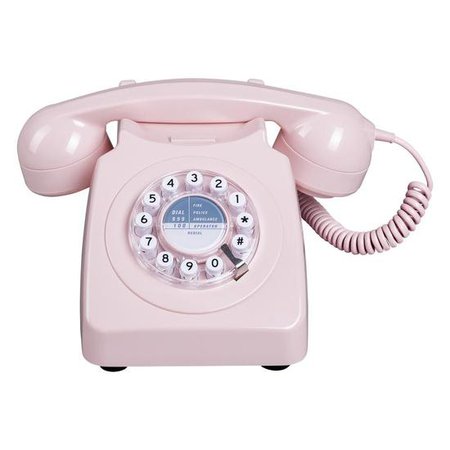 Retro 746 Landline Phone - Dusty Pink – Pipsticks