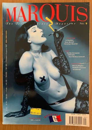 MARQUIS "FETISH FANTASY" Magazine #9 1997 Special French Scene English Import - $19.99 | PicClick