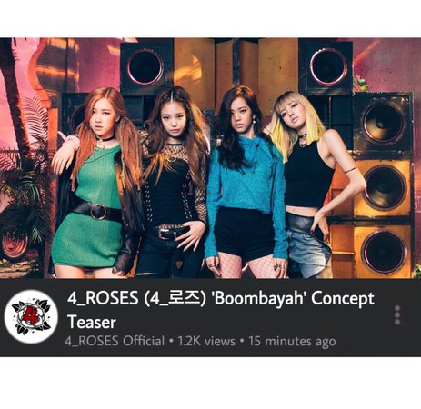 4_ROSES ‘Boombayah’ Concept Teaser