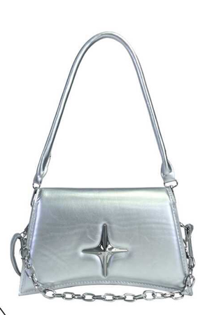 star silver purse
