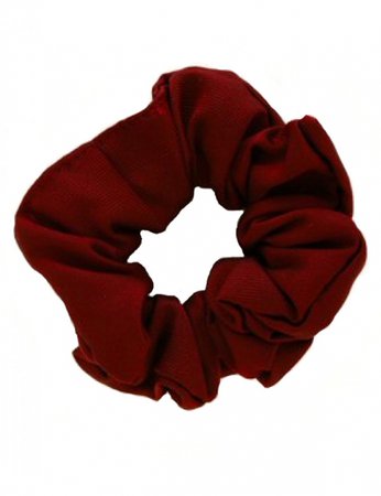 Maroon scrunchie | homemade gifted
