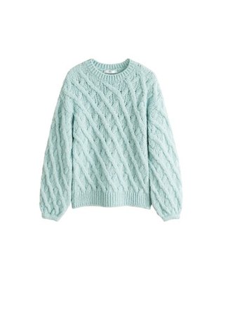 MANGO Chunky-knit sweater