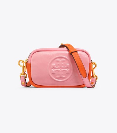 Tory Burch Perry Bombé Color-block Mini Bag: Women's Handbags