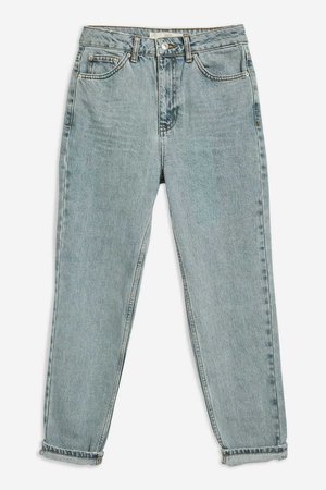 MOTO Blue Grey Mom Jeans - New In Fashion - New In - Topshop