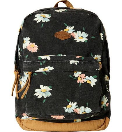 O'Neill Shoreline Floral Cotton Canvas Backpack | Nordstrom