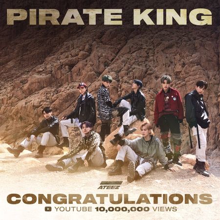 ATEEZ BRASIL no X: "[📢] ATEEZ - O MV Oficial do 'Pirate King' atinge 10.000.000 visualizações! 👏 #해적왕 #PirateKing #ATEEZ #에이티즈 https://t.co/Lkg1uZef40" / X