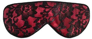 Amazon.com: Bath Accessories Sleep Tight Eye Mask, Red with Black Lace: Beauty