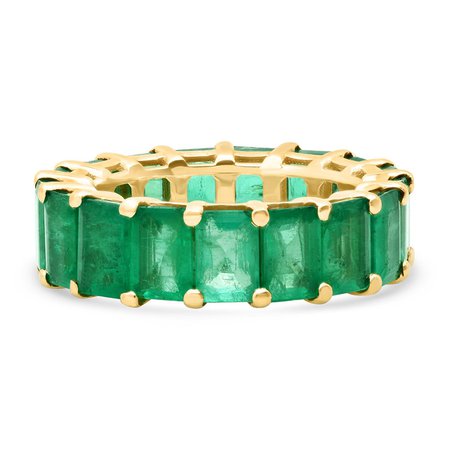 Emerald Band ring