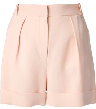 formal pink shorts
