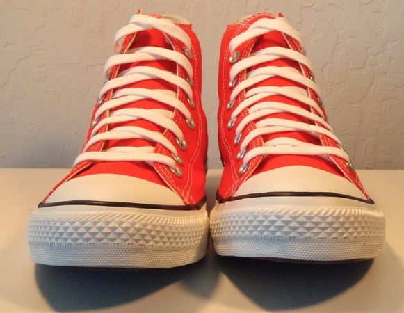 Red Converse High Tops
