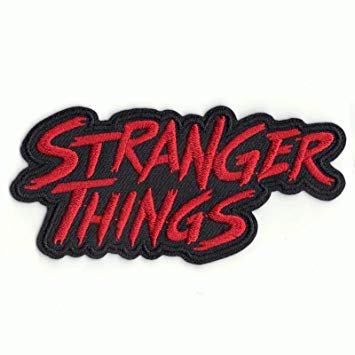 Netflix's Stranger Things Official Logo Iron On Patch: Amazon.ca: Home & Kitchen