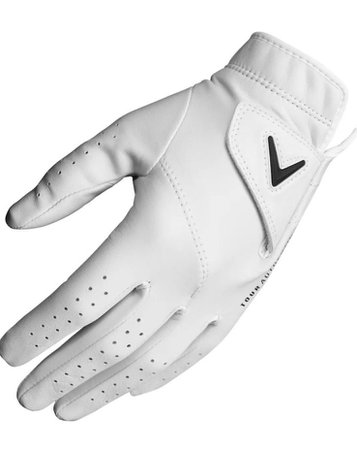 white golf gloves