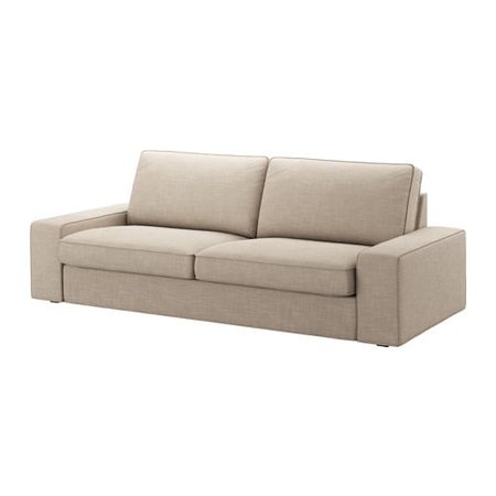 ikea KIVIK Three-seat sofa, Hillared beige