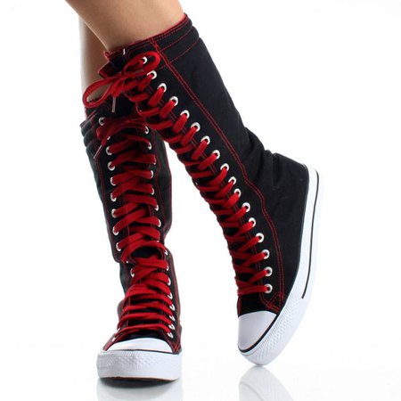black and red converse - Google Search