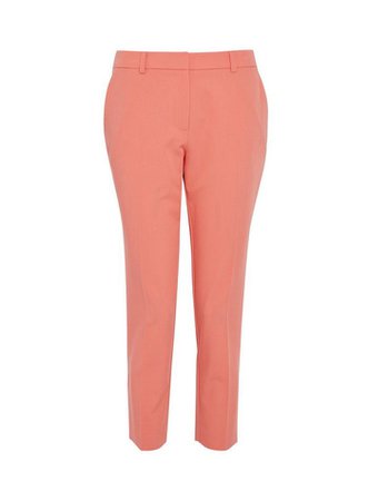 DP Petite Coral Naples Ankle Grazer Trousers | Dorothy Perkins