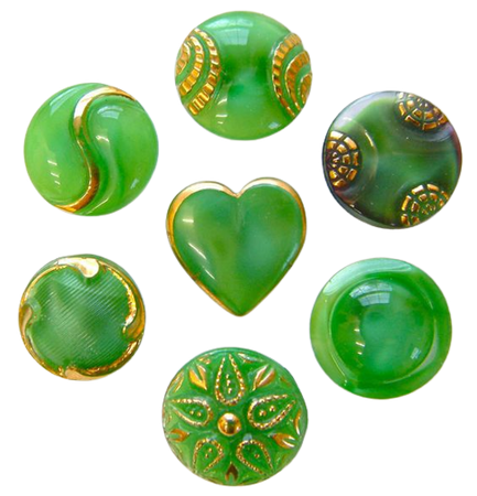 green buttons