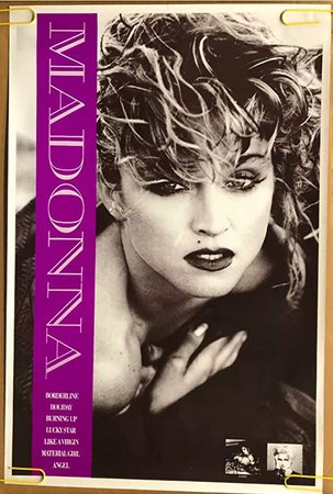 Amazon.com: Madonna - Vintage poster from the 80s : Home and Kitchen