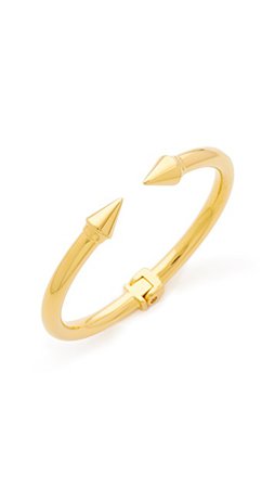 Spike gold bracelet
