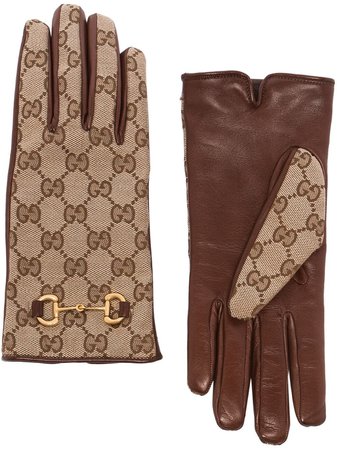 Gucci GG Supreme Gloves - Farfetch