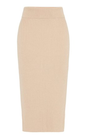 Lia Stretch-Knit Midi Skirt by St. Agni | Moda Operandi