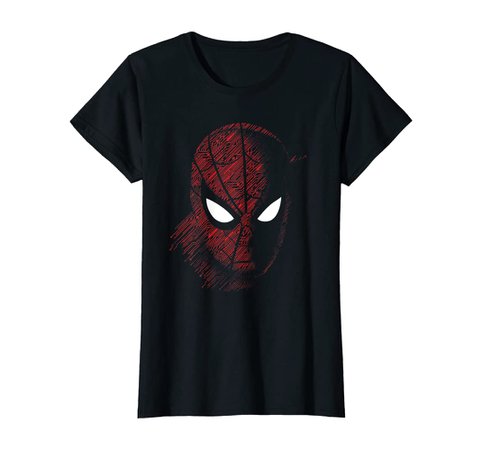 Amazon.com: Marvel Spider-Man: Far From Home Close Up T-Shirt : Clothing, Shoes & Jewelry