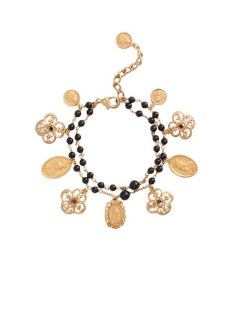 Dolce & Gabbana Pärlar Armband Med Berlocker - Farfetch