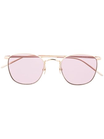 Linda Farrow Simon Square Frame Tinted Sunglasses - Farfetch