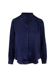 navy blue silk blouse - Google Search