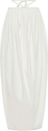 Christopher Esber Ruched Cocoon Tie Skirt Size: 6
