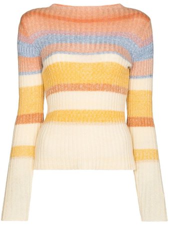 ETRO Santa Cruz rib-knit wool-blend jumper
