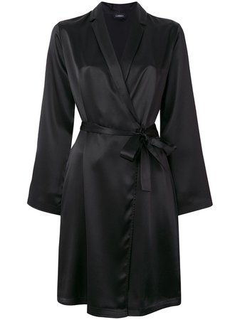 La Perla Silk short robe - FARFETCH