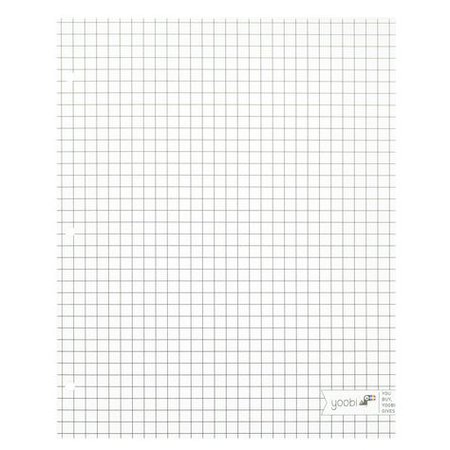 2 Pocket Paper Folder Black & White Grid - Yoobi, Multi-Colored | Paper folder, Folders, Loose leaf paper