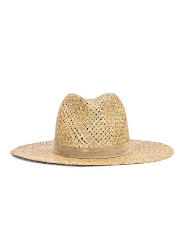 Janessa Leone Leigh Hat in Natural | FWRD
