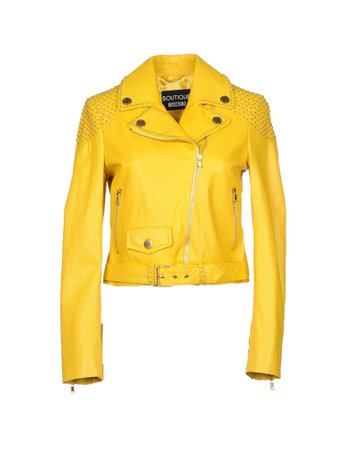 Boutique Moschino Biker Jacket - Women Boutique Moschino Biker Jackets online on YOOX United States - 41788892CW