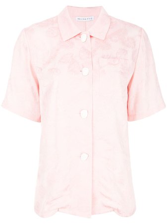 Rejina Pyo Jacquard Button Shirt