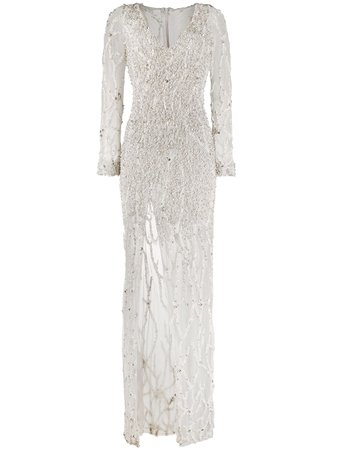 Loulou bead-embellished Gown - Farfetch